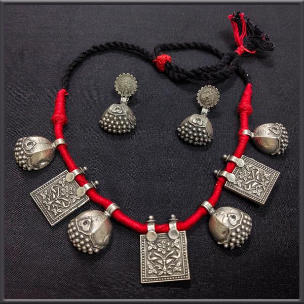 Vintage Thread Necklace
